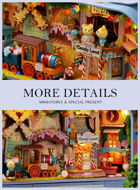 Miniature Dollhouse Box Theatre
