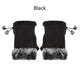 Fingerless Faux Rabbit Fur Gloves