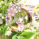 Sakura Bunny Enamel Pin