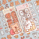 Bunny and Bear Stickers