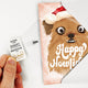 Endless Dog Prank Christmas Holiday Card With Glitter