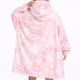 Nezuko Kamado Demon Slayer Wearable Blanket Hoodie for Kids & Adults | OLM Toys