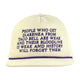 People Who Get Diarrhea Custom Embroidered Hat