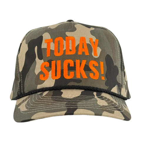 Today Sucks Custom Embroidered Hat