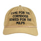 Came For The Corndogs Custom Embroidered Hat