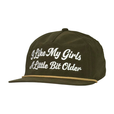I Like My Girls A Little Bit Older Funny Embroidered Snapback Funny Meme Hat