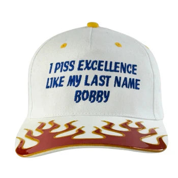 I Piss Excellence Hat Ricky Bobby Funny Dad Cap Racing Meme Hat Custom Embroidered