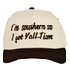 I’m Southern So I Got Y’all Tism Embroidered Snapback Cap Funny Meme Hat