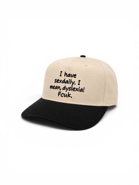 I Have Sexdaily I Mean Dyslexia! Fcuk Hat
