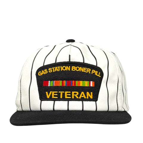 Gas Station Boner Pill Veteran Trucker Custom Embroidered Funny Meme Hat