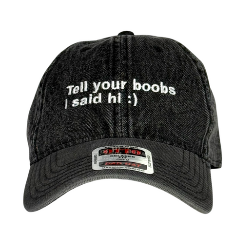 Tell Your Girls I Said Hi Hat Embroidered Cap