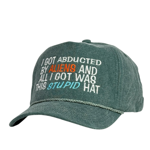 I Got Abducted By Aliens and All I got Was This Stupid Hat