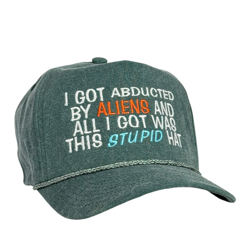 I Got Abducted By Aliens and All I got Was This Stupid Hat