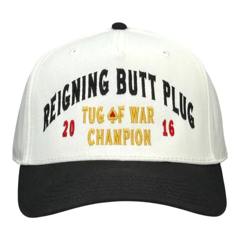 Reigning Champion Hat Funny Custom Embroidered