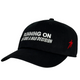 Running on Soda and Bad Decisions Hat Black Embroidered Dad Cap