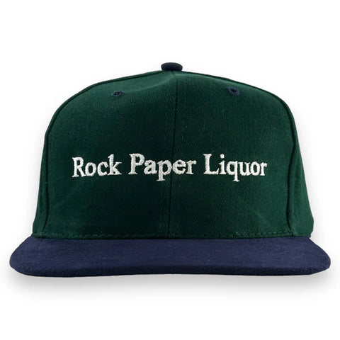 Rock Paper Liquor Hat Custom Embroidered