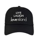 Live Laugh Love Island Hat Custom Embroidered Dad Cap