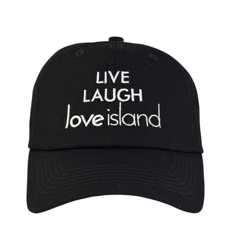 Live Laugh Love Island Hat Custom Embroidered Dad Cap