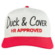 Duck & Cover HR Approved Hat Custom Embroidered Inspired by viral Legendary Concert Kiss Cam Moment CEO Hat Cap