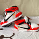 Sneaker Slippers Off-White  Red OG Jordan 1 unisex for adults&kids