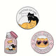 Certified Cat Lady Enamel Pin Set – 3-Pack