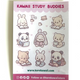 Kawaii Studdy Buddies Sticker Sheet
