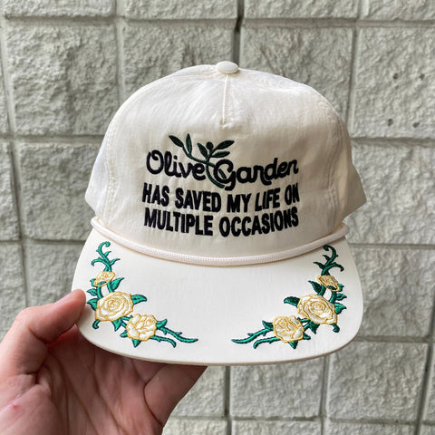 Pasta Has Saved My Life Embroidered Hat 1 of 1