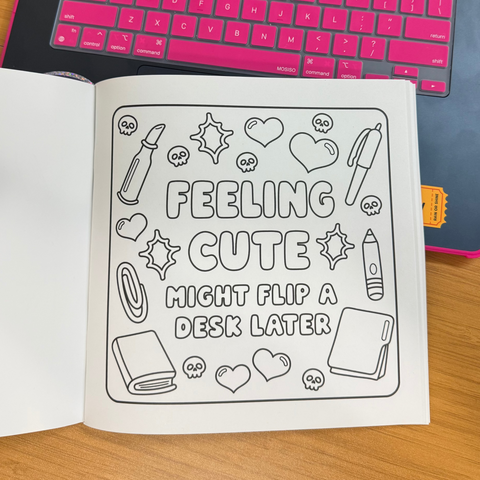Corporate Chaos Spooky Edition Coloring Book