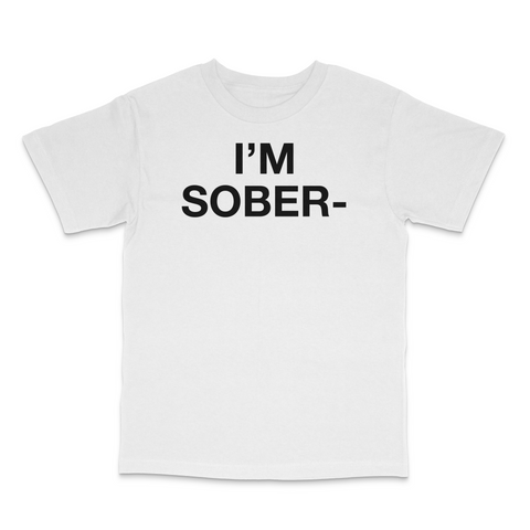 I'm Soberish Custom Printed T-Shirt