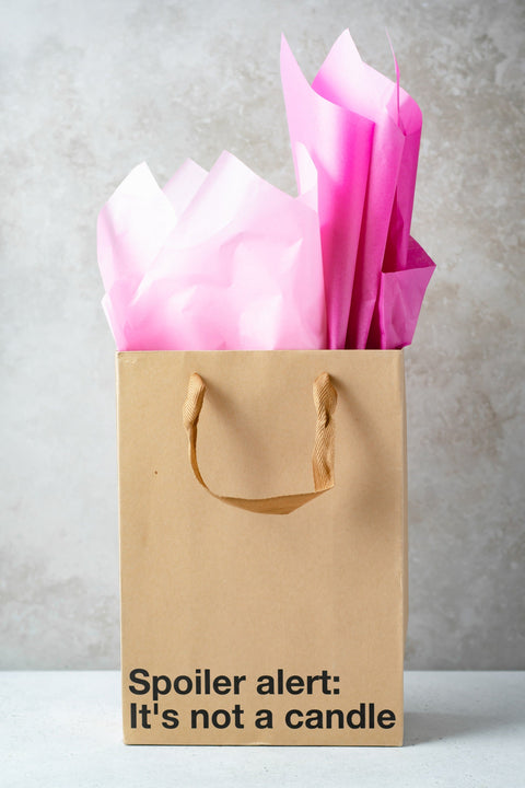 "Not A Candle" Gift Bag