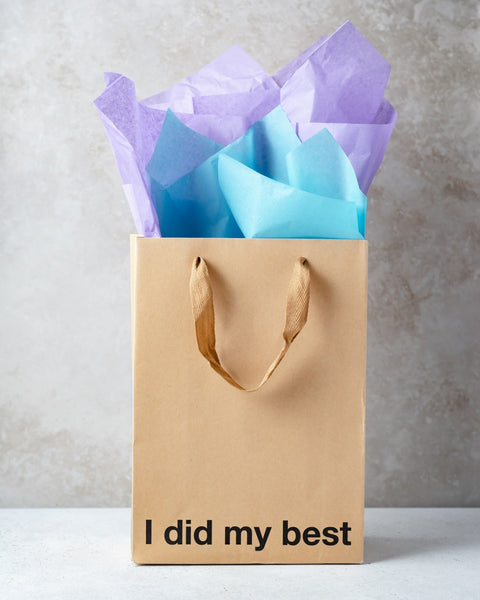 "I did my best" Gift Bag