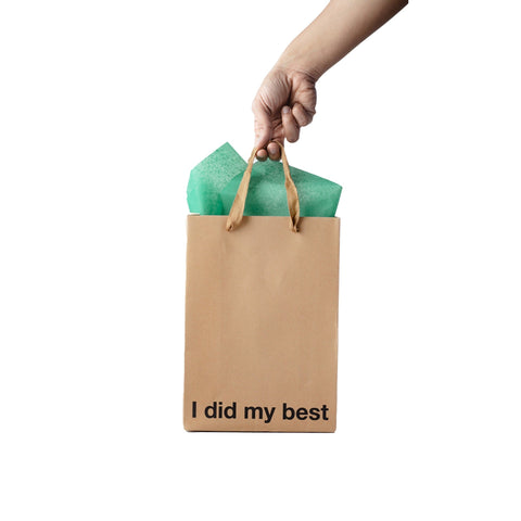 "I did my best" Gift Bag