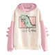 Kawaii Dinosaur Hoodie