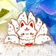 Kawaii Kitsune Hard Enamel Pin