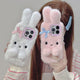 Kawaii Plush Bunny iPhone Case