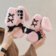 Kawaii Plush Bunny Samsung Phone Case