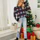 Knit Long-Sleeved Snowflake Christmas Sweater | NCS