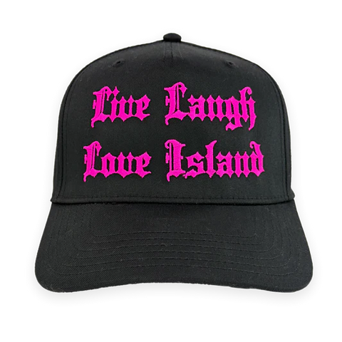 Live Laugh Love Island Embroidered Hat