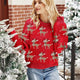 Loose Fit Christmas Sweater with Jacquard Deer Design | NCS