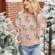 Loose Fit Christmas Sweater with Jacquard Deer Design | NCS
