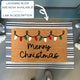 Christmas Lights Outdoor Doormat, Merry Christmas