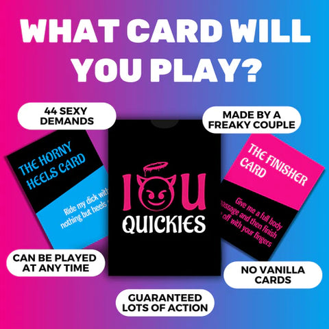 IOU Quickies