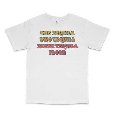 One Tequila Custom Printed T-Shirt