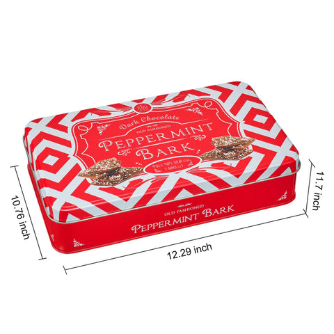 Dark Chocolate Premium Peppermint Bark - 450G Holiday