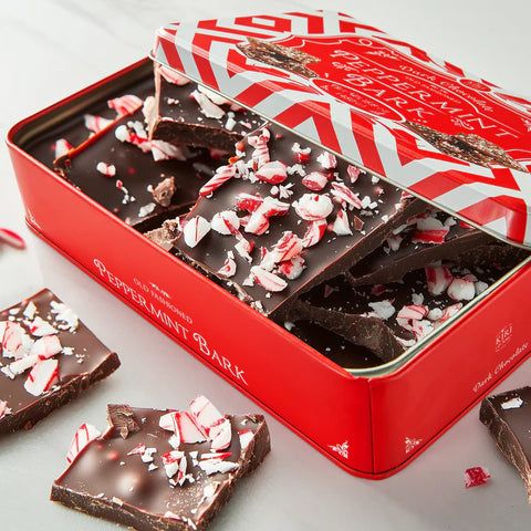 Dark Chocolate Premium Peppermint Bark - 450G Holiday