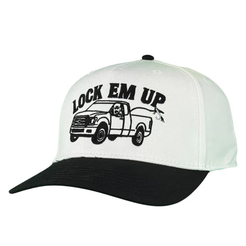 Lock Em Up Embroidered Hat
