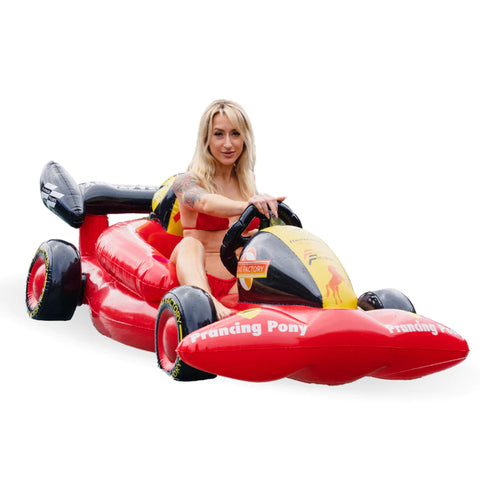 Red Racing Pool Float | Winter Sled
