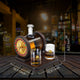 Casino Roulette Whiskey Decanter for Men, Husband, Him | 67.6 OZ Decanter With 2 x 10oz Dice Whiskey Glasses