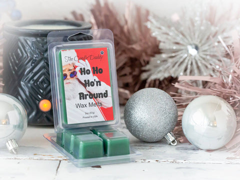 Ho Ho Ho'n Around - Warm Christmas Apple Bourbon Scented Wax Melt - 1 Pack - 2 Ounces - 6 Cubes