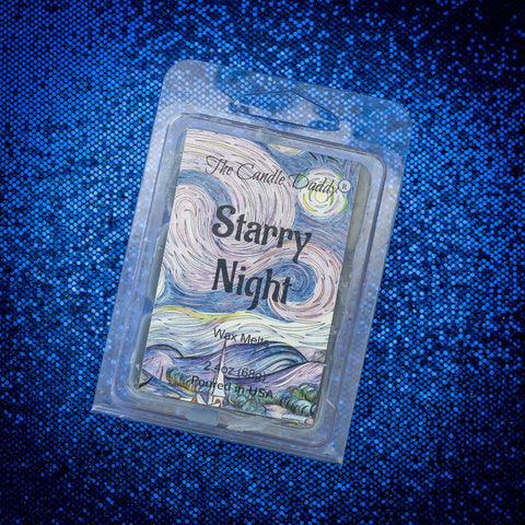 Starry Night - Best Night Ever- Scented Wax Melt Cubes - 2.4 Ounces -6 Cubes 1 Pack